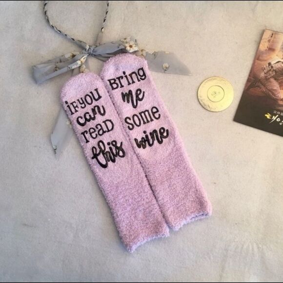 Wine Cupcake Socks set - Picture 3 of 4